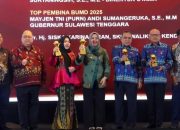 Wali Kota Kendari Raih Penghargaan TOP Pembina BUMD 2025 Bintang 4