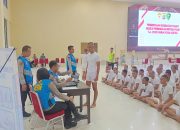 Rikkes Tahap I Seleksi Penerimaan Bintara dan Bakomsus Kembali di Laksanakan di Polda Sultra