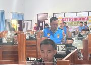 Polda Sultra Gelar Tes Psikologi Tahap I Calon Bintara dengan Sistem CAT