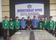 Sekretariat DPRD Kota Kendari Terima Mahasiswa KKP Stimik Catur Sakti