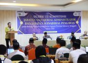 Karo SDM Dirjen Kemenag RI Buka Ukom Jabatan di Kemenag Sultra