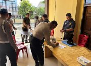 Subbid Provos Polda Sultra dan Bidokkes Gelar Gaktibplin dan Tes Urin di Polres Kolaka