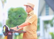 Pimpin Apel Gabungan, Wagub Sultra Tegaskan Pentingnya Disiplin dan Makna Pendidikan