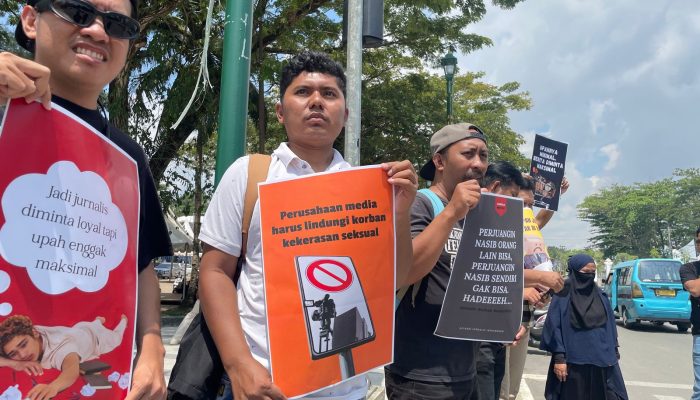 Hari Buruh Internasional 2025, AJI - IJTI Kendari Suarakan Perlawanan Oligarki dan Militerisme Pengancam Kebebasan Pers