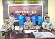 Polda Sultra Ungkap 269 Kasus pada Operasi Pekat Anoa 2025