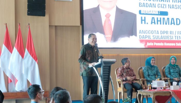 Gandeng BGN, Komisi IX DPR RI Gelar Sosialisasi MBG di Konsel