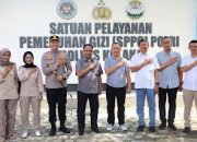 Kapolda Sultra Tinjau Dapur SPPG Polres Kolaka