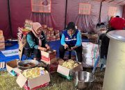 Penuhi Kebutuhan Makan Pengungsi, Dinsos Kota Kendari Dirikan Dapur Umum
