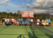 Pererat Sinergi Program GENTING, BKKBN Sultra Jalin Kemitraan dengan Polres Konawe Utara Lewat Tenis Lapangan