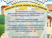 Warga Kota Kendari Diimbau Tidak Membuang Sampah saat Lebaran
