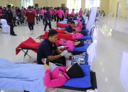 Sambut Hari Bhayangkara ke-79, Polda Sultra Gelar Donor Darah 