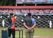 Meriahkan Hari Bhayangkara ke-79, Forkopimda Sultra Adu Ketangkasan Dalam Fun Game Menembak Hari ke-2