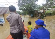 Ditpolairud Polda Sultra Terjunkan Personel untuk Bantu Korban Banjir di Kali Wanggu