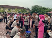 Momen Hari Bhayangkara ke-79, 629 Personel Polda Sultra Naik Pangkat