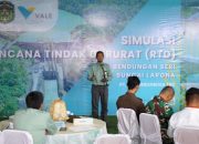 Wujud Proaktif Memitigasi Potensi Bencana, PT Vale Simulasi Rencana Tindak Darurat Bendungan Seri Sungai Larona di Malili
