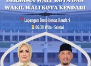 Wali Kota dan Wawali Kota Kendari Akan Shalat Idul Adha di Lapangan Benu-Benua