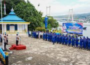 Pimpin Apel di Ditpolairud, Kapolda Sultra Minta Personel Intensifkan Pengamanan Wilayah Perairan
