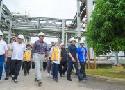 Gubernur Sultra Dampingi Menteri PU Tinjau Lokasi Pembangunan Jembatan Buton - Muna dan Aspal Buton