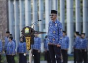 Pimpin Upacara HKN, Kadis ESDM Sultra Tekankan Disiplin dan Optimalisasi Kinerja ASN