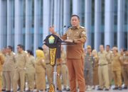 Pimpin Apel Gabungan, Wagub Sultra Tegaskan Pentingnya Kepemimpinan, Branding, dan Budaya Kerja ASN