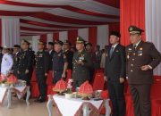 Wawali Kota Kendari Hadiri Upacara Peringatan Hari Bhayangkara ke-79 di Kantor Balai Kota Kendari 