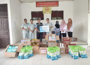 Peduli Sesama, Jasa Raharja Sultra Serahkan Bantuan Sembako intuk Korban Banjir di Kota Kendari