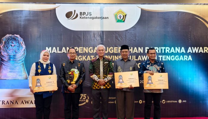 Buton Utara Sabet Terbaik 1 Paritrana Award 2025 Kategori Pemkab - Kota di Sultra