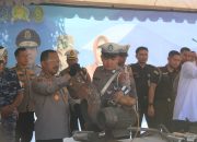 Polda Sultra Musnahkan 735 Knalpot Brong Hasil Operasi Patuh Anoa 2025