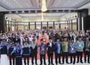 Kakanwil Kemenag Sultra Sambut Kedatangan Jemaah Haji Kloter 38-UPG di Asrama Haji Makassar