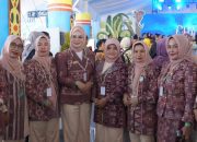 Ketua Dekranasda Kota Kendari Hadiri Puncak HUT ke-45 Dekranas di Balikpapan