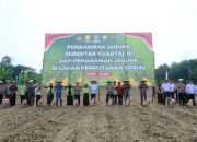Dukung Ketahanan Pangan, Kapolda Sultra Bersama Forkopimda Laksanakan Penanaman Jagung Kuartal III di Konawe