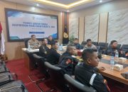 Dirbinmas Polda Sultra Ikuti Zoom Meeting Peresmian Kantor Pusat Senkom Mitra Polri