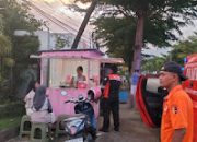 Satreskrim Polres Kolaka OLah TKP Dugaan Pencurian di Gerai Jalan Pemuda
