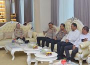 Terima Kunjungan Kapolresta Kendari, Wali Kota Harapkan Sinergi Menjaga Kondusifitas 