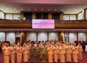 Hadiri Pengukuhan Pengurus DWP Sekretariat Daerah Provinsi, Ini Pesan Sekda Sultra