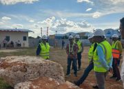 Wagub Sultra Tinjau Proyek Pembangunan RSUD Buton Tengah, Dorong Percepatan Penyelesaian