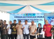 Wakil Wali Kota Kendari Ikuti Gerakan Pangan Murah Serentak Bersama Mendagri