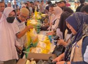 Polda Sultra dan Bulog Hadirkan Gerakan Pangan Murah, Beli Beras Hemat Rp4 Ribu