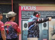 Forkopimda Sultra Ramaikan Lomba Menembak HUT RI ke-80 di Lapangan Tembak Ade Yahya Satbrimob