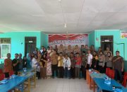 Jumat Curhat Polda Sultra di Tobimeita, Warga Sampaikan Aspirasi Mulai dari Narkoba hingga Lalu Lintas Sekolah