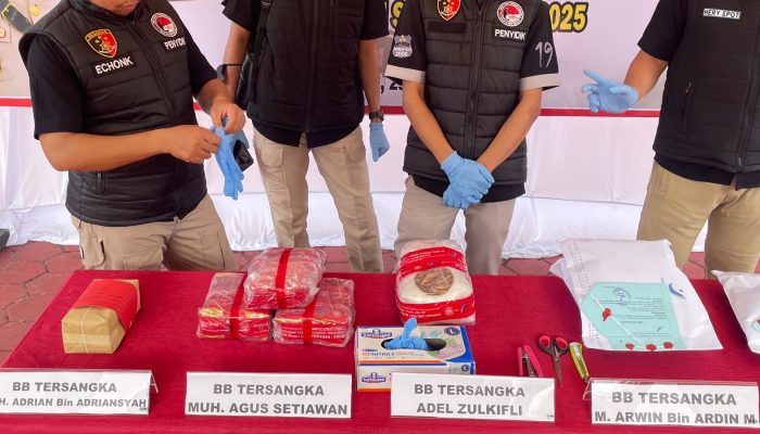 Polda Sultra Musnahkan 8,2 Kg Sabu dari 5 Tersangka, Kapolda Desak Hukuman Mati