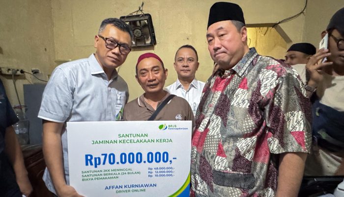 BPJS Ketenagakerjaan serahkan santunan Rp70 juta untuk keluarga Affan Kurniawan, Korban Tewas Demo Jakarta
