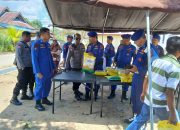 Dit Polairud Polda Sultra Gelar Gerakan Pasar Murah di Kelurahan Talia, 3 Ton Beras Tersalurkan