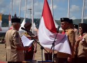 Ketua Kwarda Pramuka Sultra Lantik Mabicab Baubau