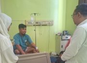 Hari Pelanggan Nasional, BPJS Ketenagakerjaan Cabang Kendari Kunjungi Pasien Kecelakaan Kerja di Rumah Sakit