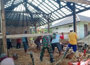 Babinsa Kodim 1412/Kolaka Hadir di Tengah Masyarakat, Bantu Rehab Rumah Warga