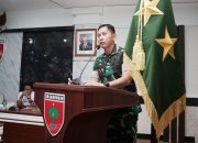 Dandim 1412/Kolaka Paparkan Kesiapan TMMD ke-126 di Kecamatan Ueesi kepada Pangdam XIV/Hasanuddin