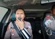 PJR Ditlantas Polda Sultra Gelar Patroli Pagi, Ajak Pengendara Tertib dan Tidak Melawan Arus