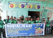 Polantas Polda Sultra Gelar Sosialisasi Tertib Berlalu Lintas di Pangkalan Ojek