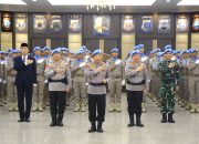 Kapolri Lepas Satgas FPU 7 MINUSCA dalam Misi Perdamaian PBB di Afrika Tengah